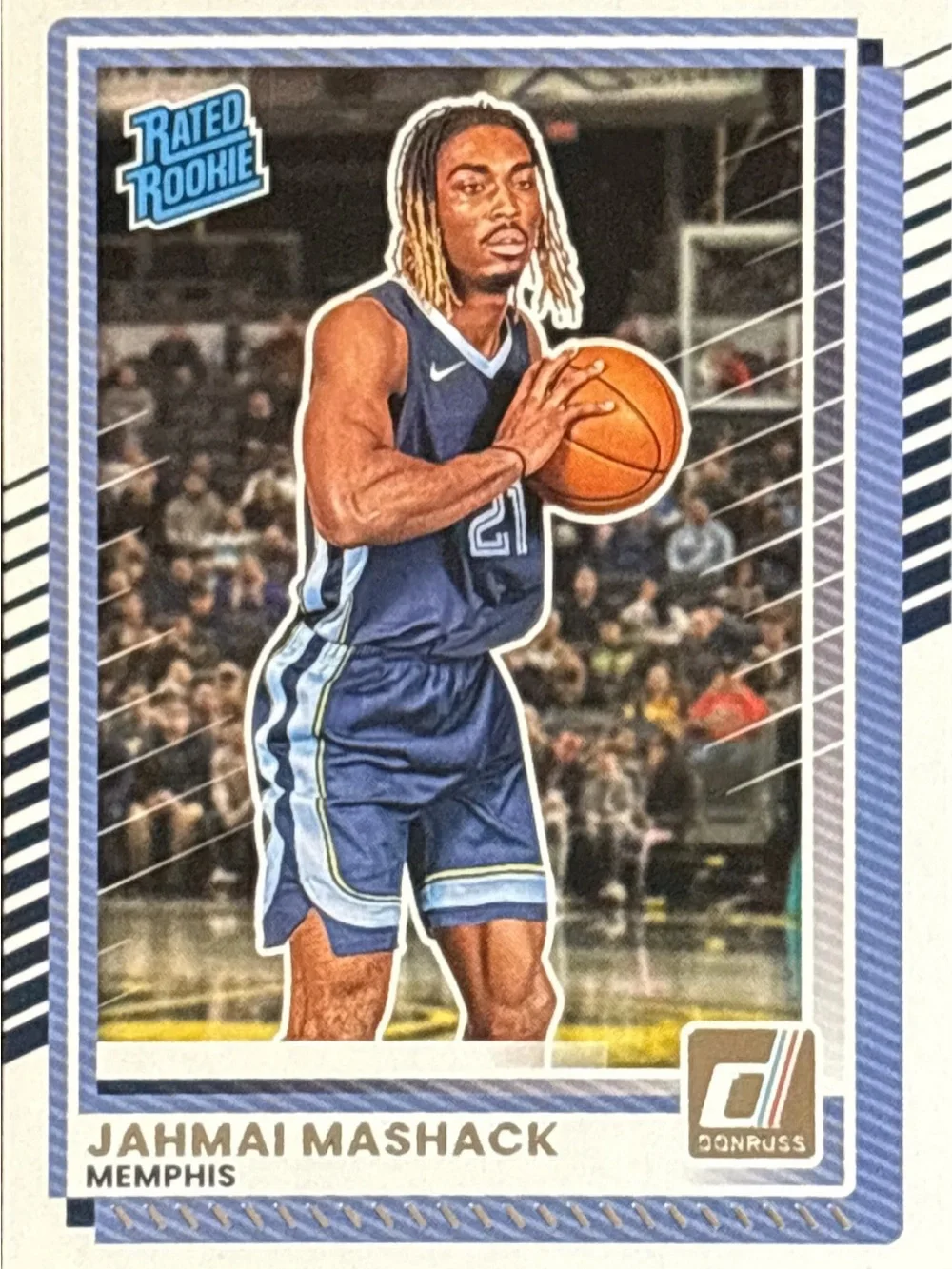 Panini Donruss Jahmai Mashack Rated Rookie Basketball Card